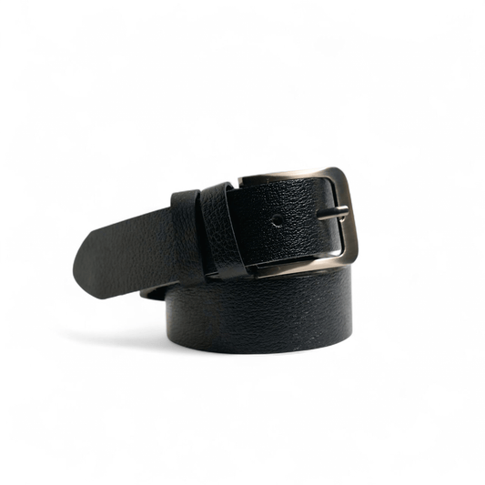 Premium Black Genuine Leather Belt
