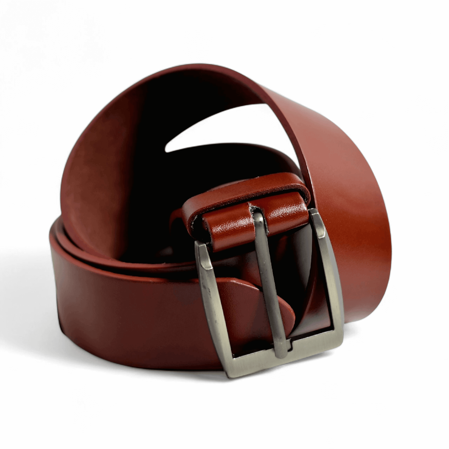 Classic Brown Leather Belt