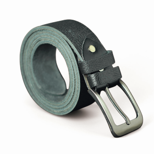 Premium Black Genuine Leather Belt