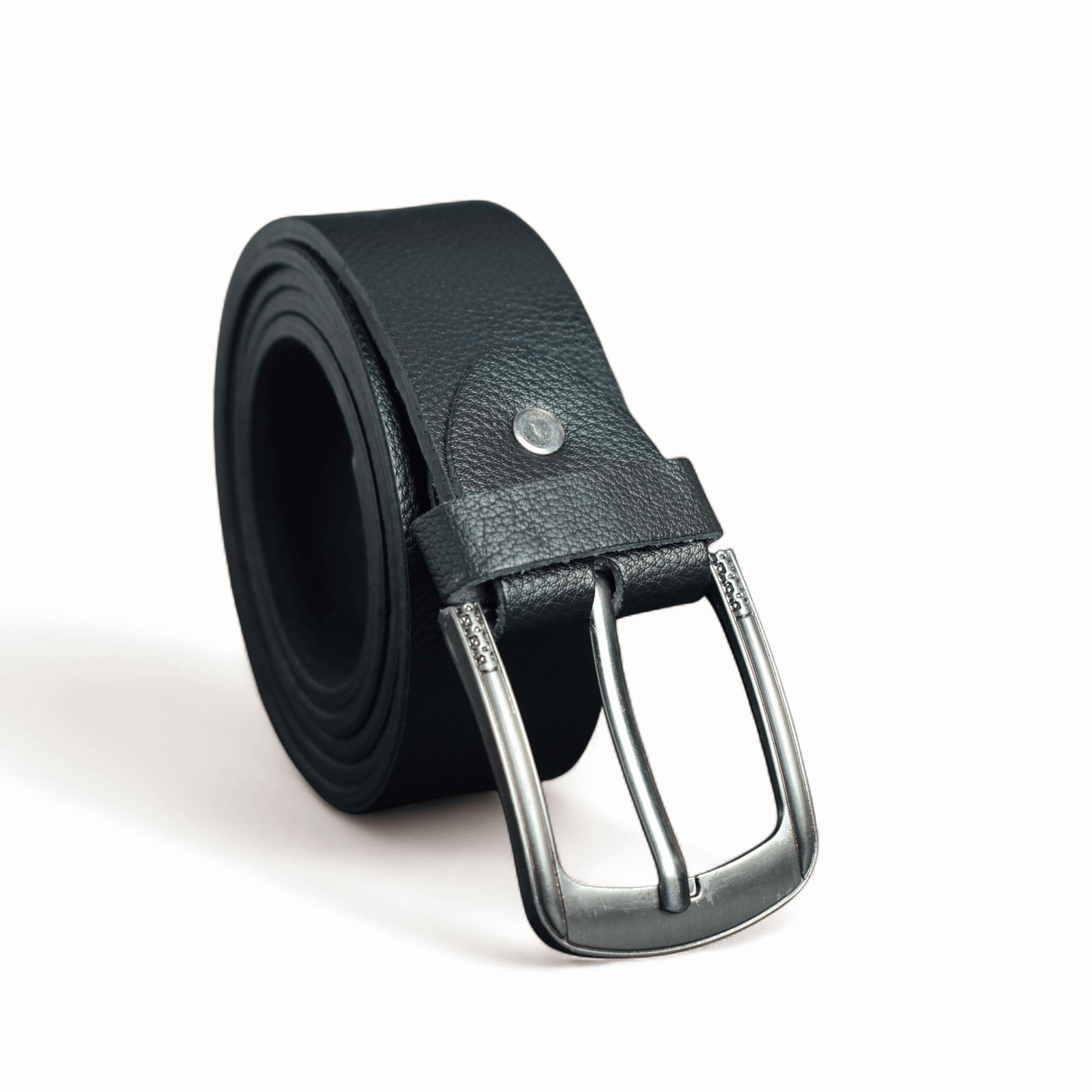 Premium Black Soft Leather Belt